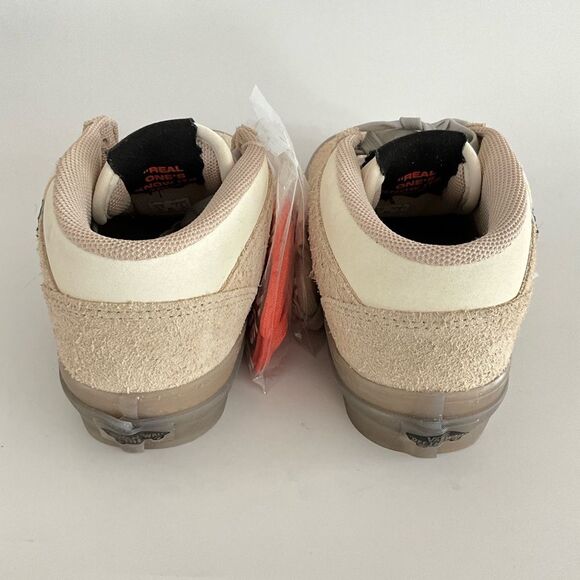 New Vans X Rokit Half Cab 33 DX Suede Sneakers 7.5 Beige - Picture 7 of 13
